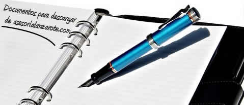 P&aacute;gina de enlaces de Asesor&iacute;a Lanzarote